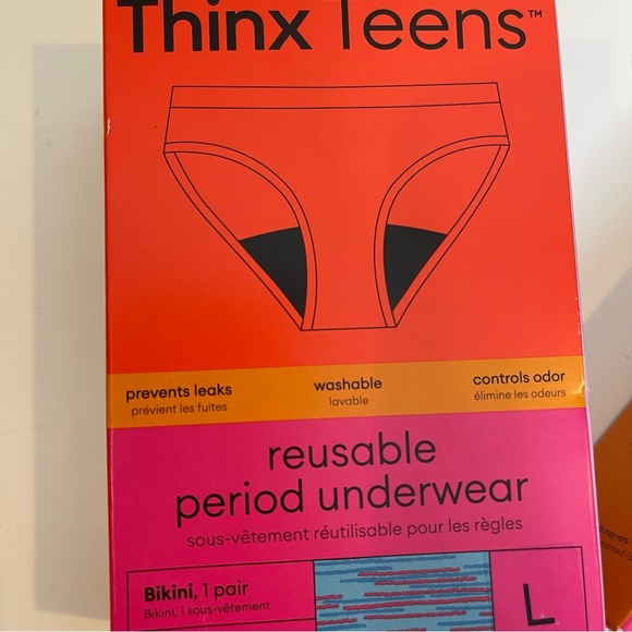 Thinx Teens period bikini panties 2 - Picture 4 of 9